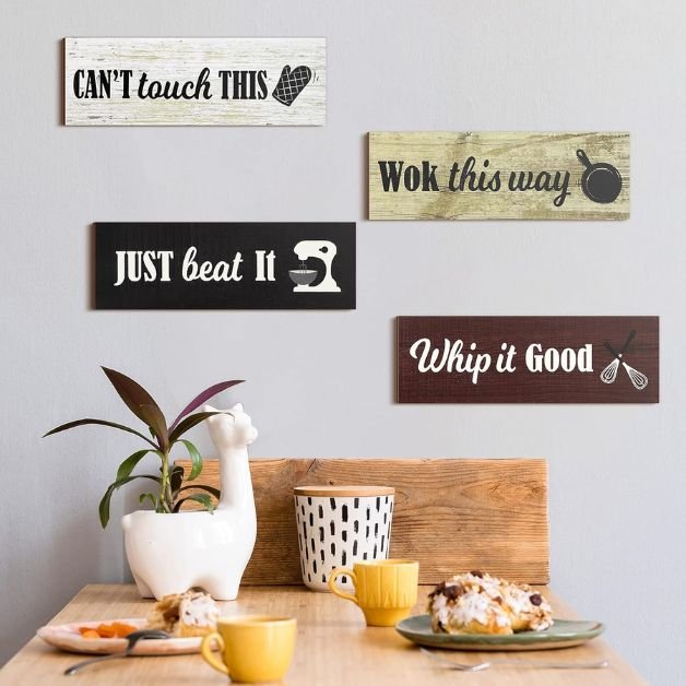 16 DECORATIVE KITCHEN SIGN DECOR IDEAS