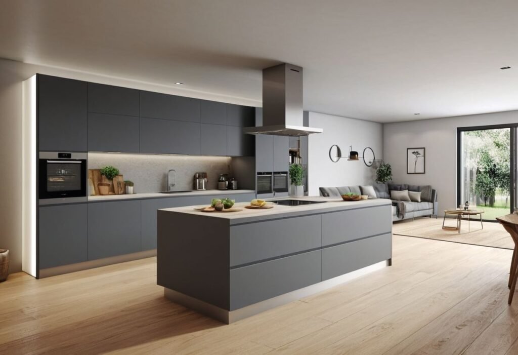 Modern U-Shaped Kitchen Layout Ideas