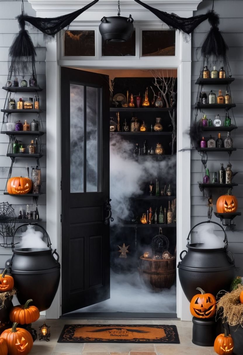 Halloween Door Decorations, Halloween Door decor ideas