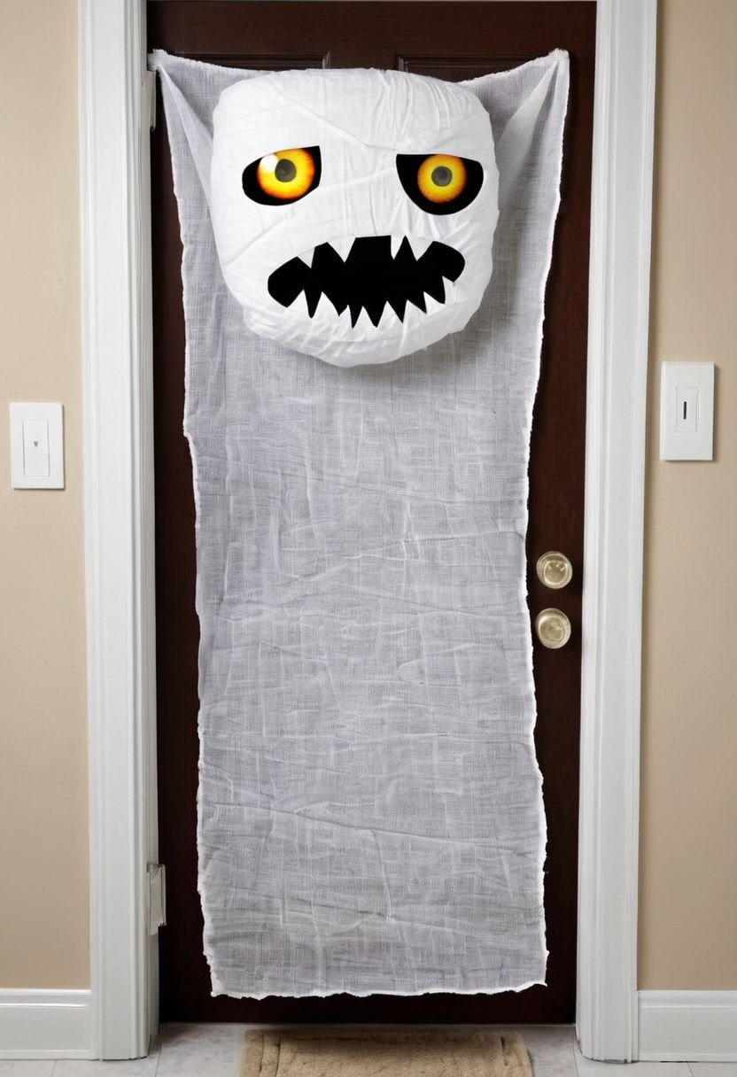 Halloween Door Decorations, Halloween Door decor ideas