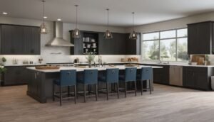 L-shaped kitchens with islands, L-shaped kitchen