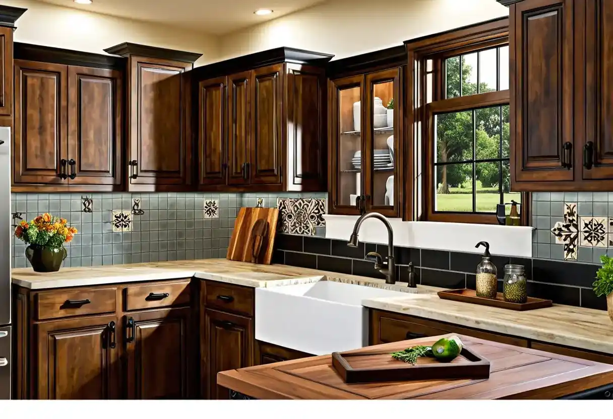 Rustic Kitchen Cabinets