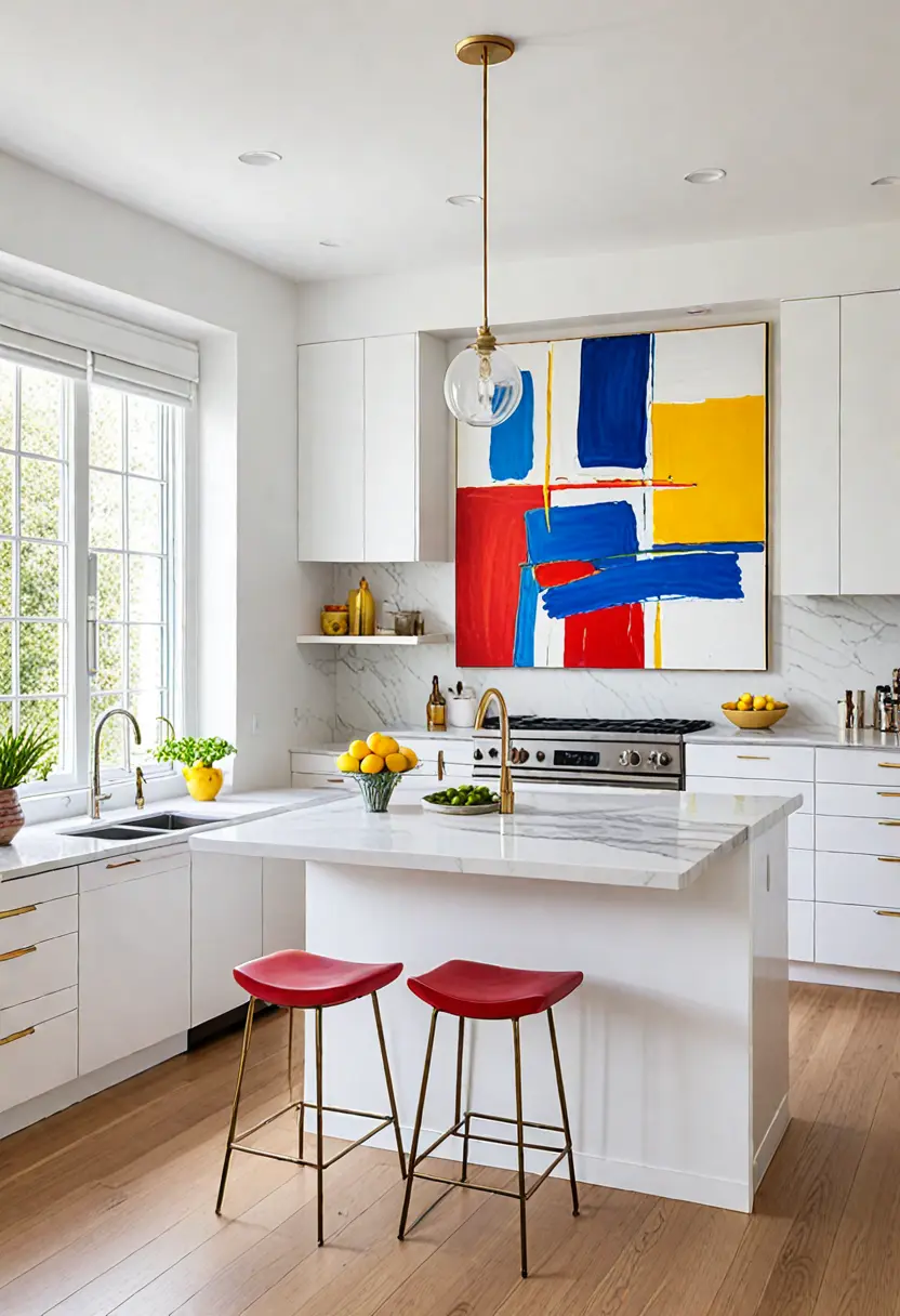 White Kitchen for a Brighter Look