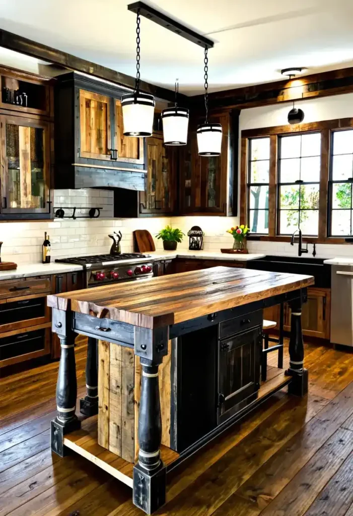 Rustic Kitchen Cabinets