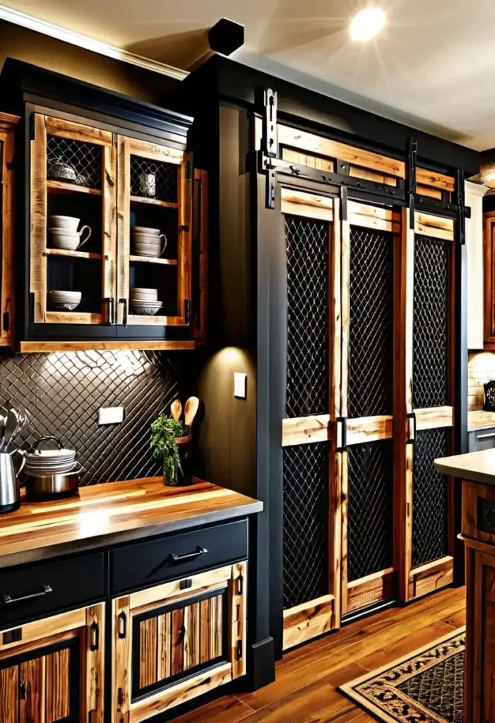 Rustic Kitchen Cabinets