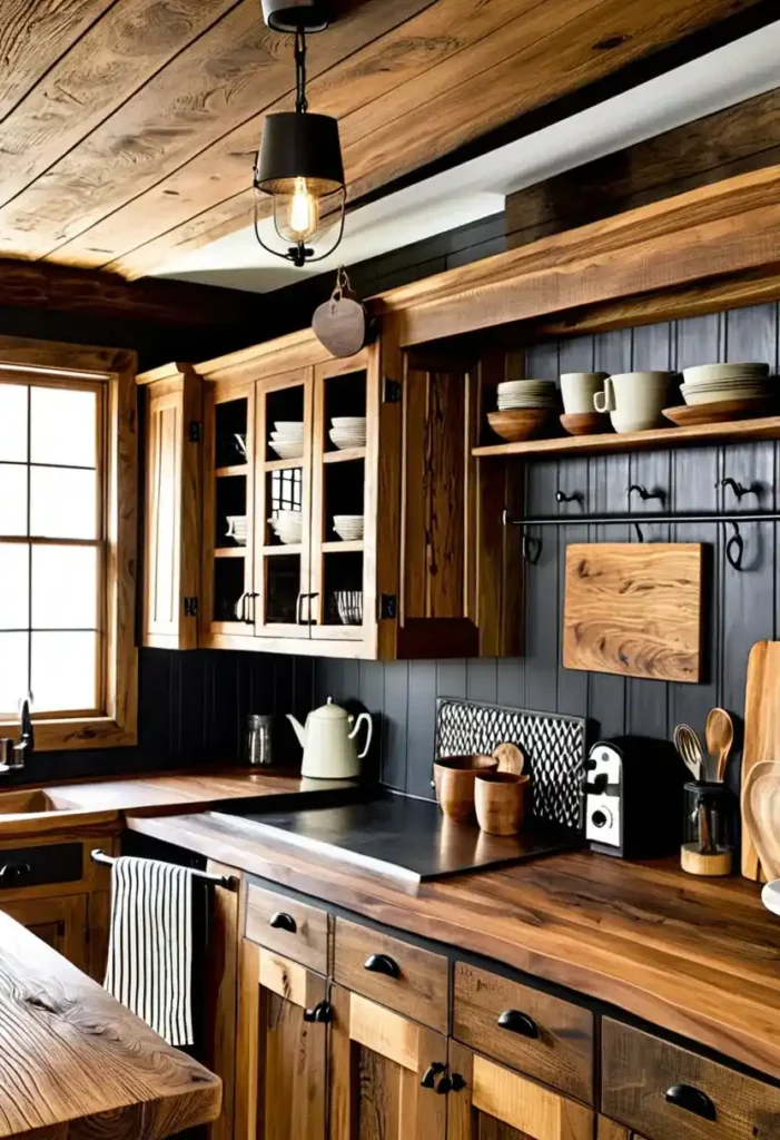 Rustic Kitchen Cabinets